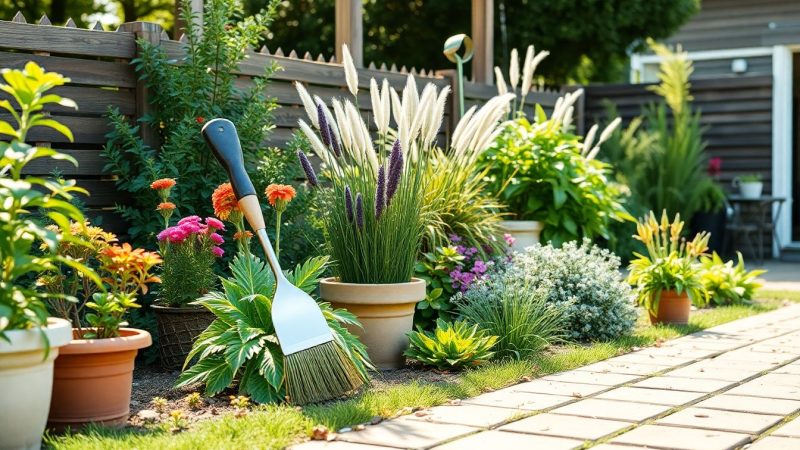 Gartenarbeit: Fachgerechte Pflege für einen blühenden Außenbereich