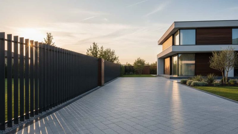 Stabilität und Ästhetik: Hochwertige Pflasterarbeiten und Zaunbau für Ihr Zuhause