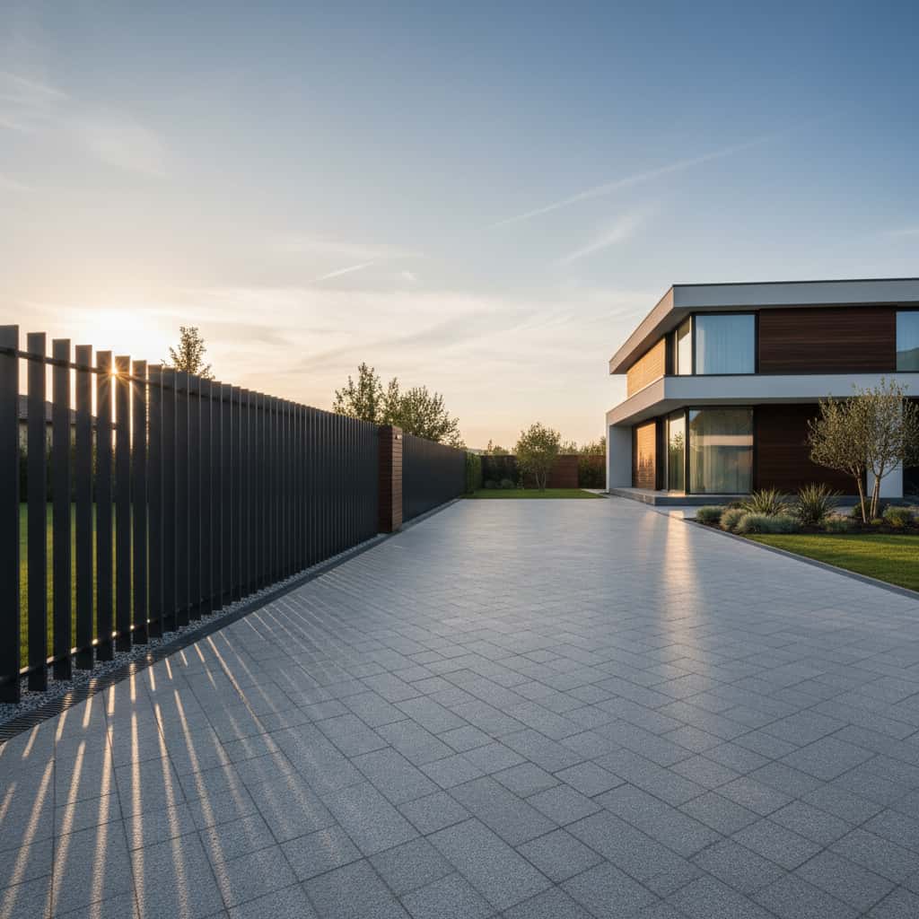 Stabilität und Ästhetik: Hochwertige Pflasterarbeiten und Zaunbau für Ihr Zuhause